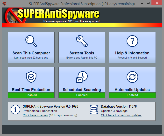 Remove spyware, NOT just the easy ones!